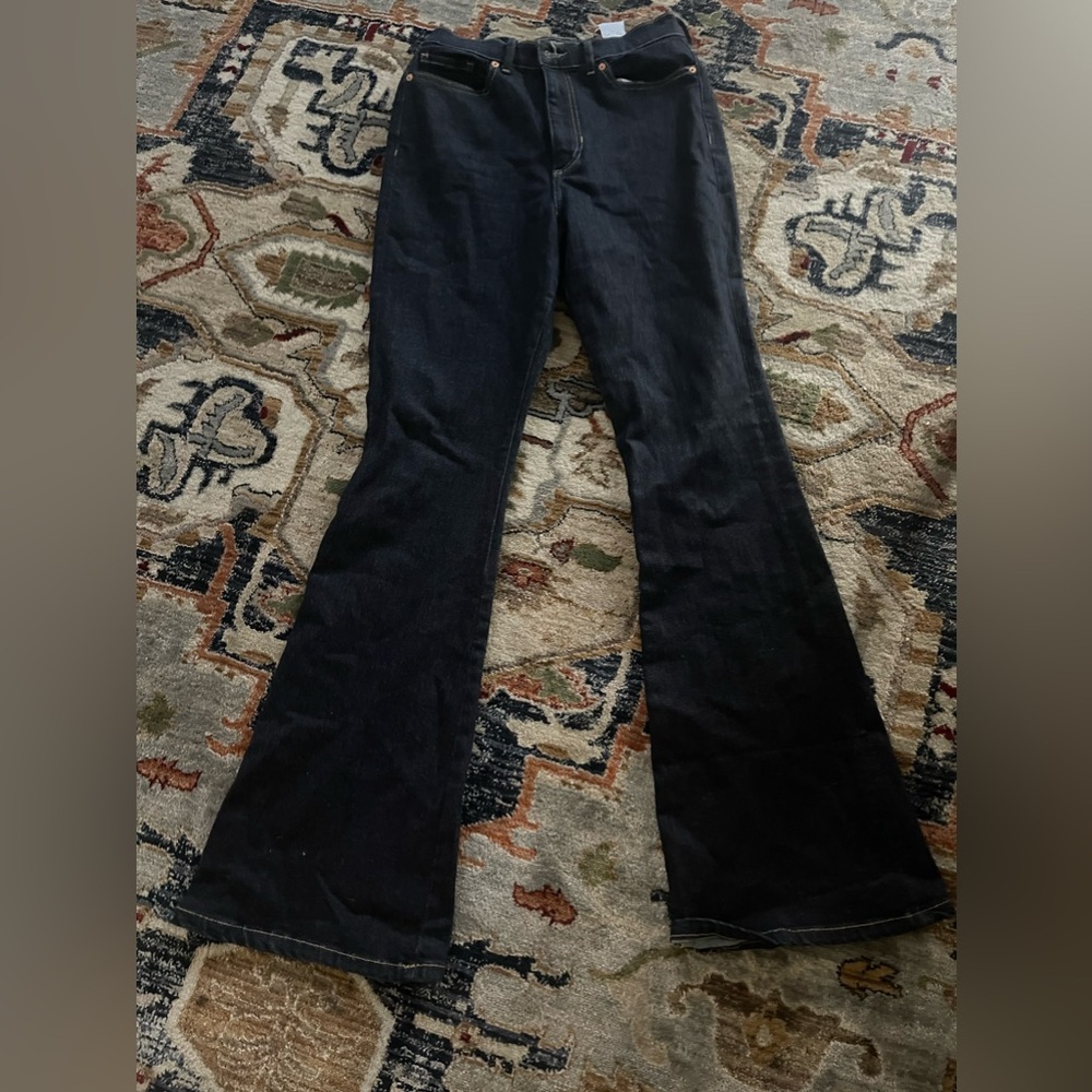 Banana republic wide legs denim pants